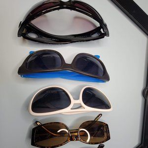 Various pairs of sunglasses